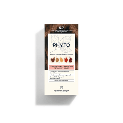 PHYTO HAIR COLOR 5.7 LIGHT CHESTNUT BROWN