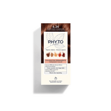 Load image into Gallery viewer, Phyto Color Kit Coloration 6.34 Dark Blonde Copper
