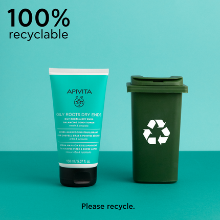 Apivita Oily Roots & Dry Ends Balancing Conditioner 150ml