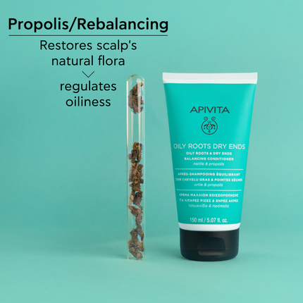 Apivita Oily Roots & Dry Ends Balancing Conditioner 150ml