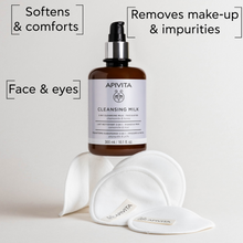 Load image into Gallery viewer, Apivita 3 in 1 Cleansing Milk 300ml – Face &amp; Eyes
