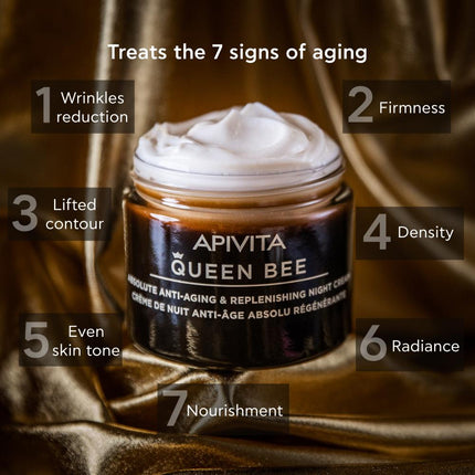 Apivita Queen Bee Anti-Aging & Replenishing Night Cream 50ml