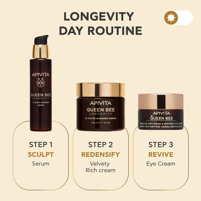 Apivita Queen Bee Longevity Day Rich Cream 50ml