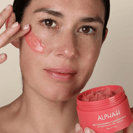 Alpha-H Melting Moment Cleansing Balm Geranium Red 90g