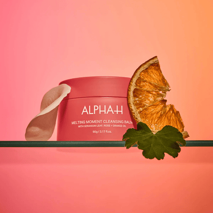 Alpha-H Melting Moment Cleansing Balm Geranium Red 90g