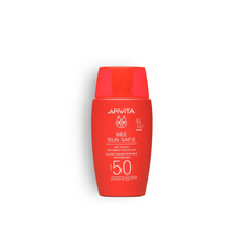 Load image into Gallery viewer, Apivita Dry Touch Invisible Face Fluid SPF50
