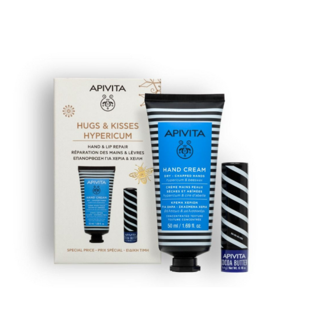 Apivita Hugs & Kisses Hypericum Gift Set