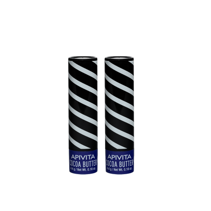 Apivita Lip Care Cocoa Spf20 2 x 4.4G