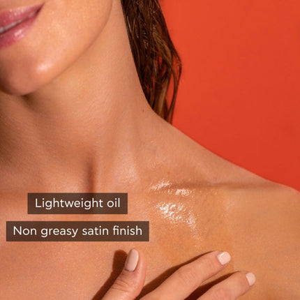 Apivita-Bee Sun Safe- Satin Touch Tan Perfecting Body Oil Spf30