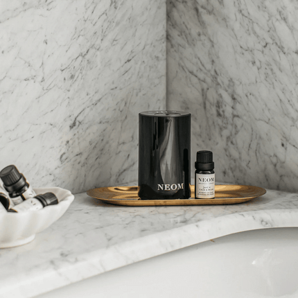 Neom Wellbeing Pod Mini - Waterless Essential Oil Diffuser in Black