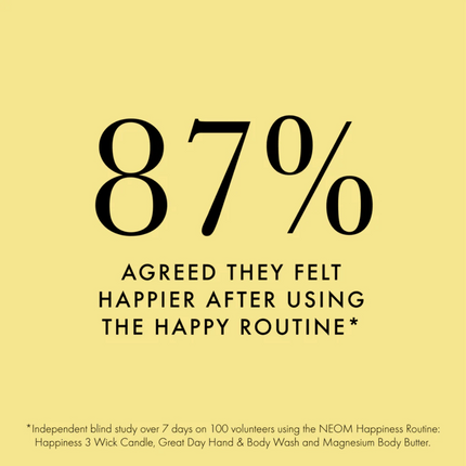 Neom MAKE YOU HAPPY Happiness Scented Candle (3 Wick)