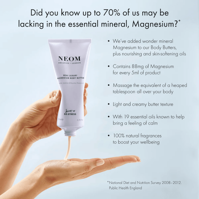 Neom DE-STRESS Real Luxury Magnesium Body Butter 200ml