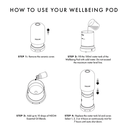 Neom Wellbeing Pod with 3 Pin Plug