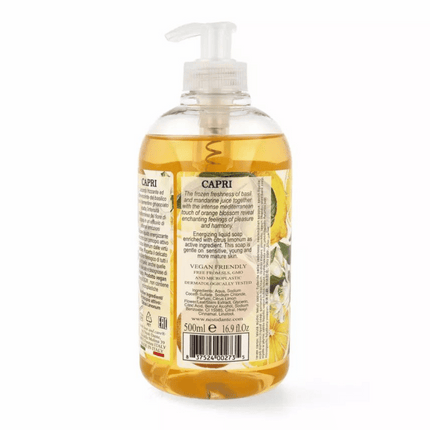 Nesti Dante Dolce Vivere Capri Liquid Soap 500ml Back