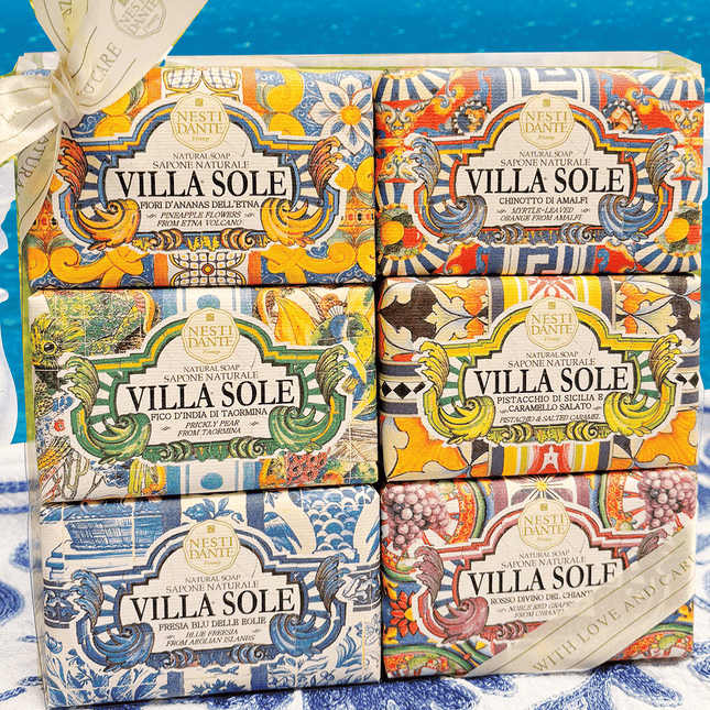 Nesti Dante Villa Sole Soap Set - 6x150g