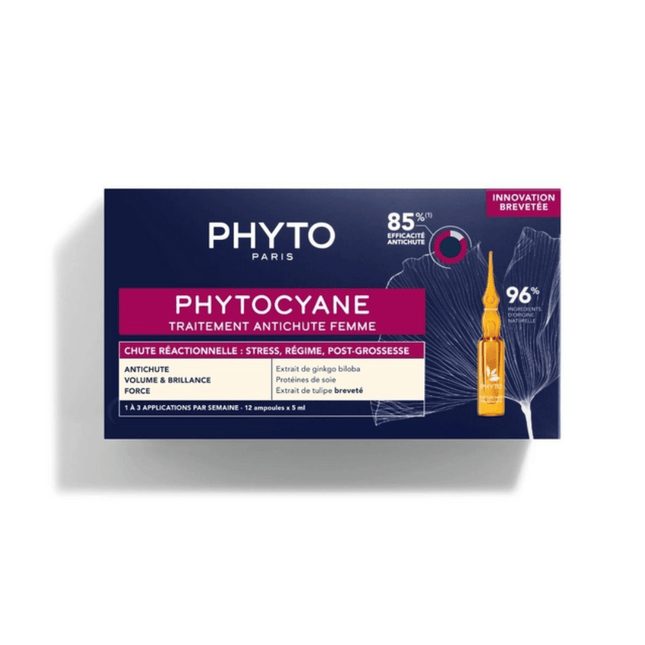 Phyto Phytocyane Anti Hair Loss Reactional Treatment Women 12 x 5ml