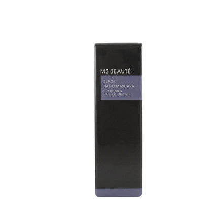 M2 Beaute  Black Nano Mascara Nutrition & Natural Growth 6ml