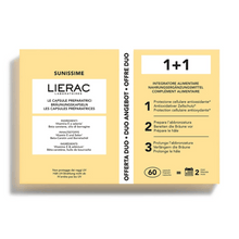 Load image into Gallery viewer, Lierac Sunissime Duo The Preparing Capsules  60caps
