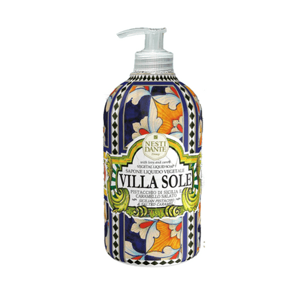 Nesti Dante Villa Sole Sicilian Pistachio and Salted Caramel Liquid Soap 500ml