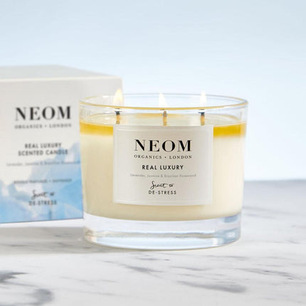 Neom DE-STRESS Real Luxury Scented Candle (3 Wick) - 420g